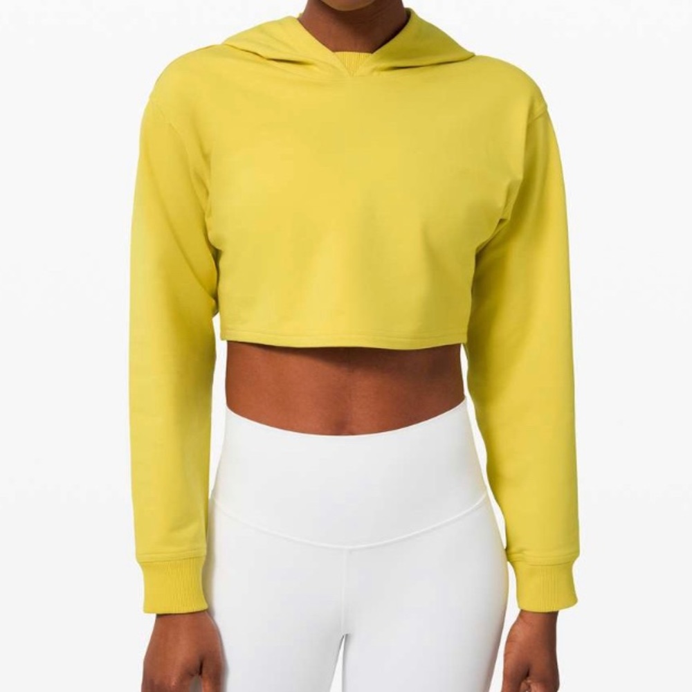Lululemon All Yours Cropped Hoodie